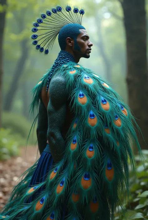 man  peacock hybrid 4k quality 