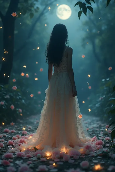  I saw vestiges of you in the flowers blooming sadly, but for some reason today its cold, pale, and ephemeral, shaken by night, sigh, and let one sigh, collect pieces of fallen petals and moon to decorate your dreams and dust them with sand when you sleep　...