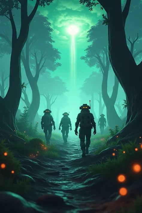 Dans une forêt ou se trouve une source radioactive version fortnite 