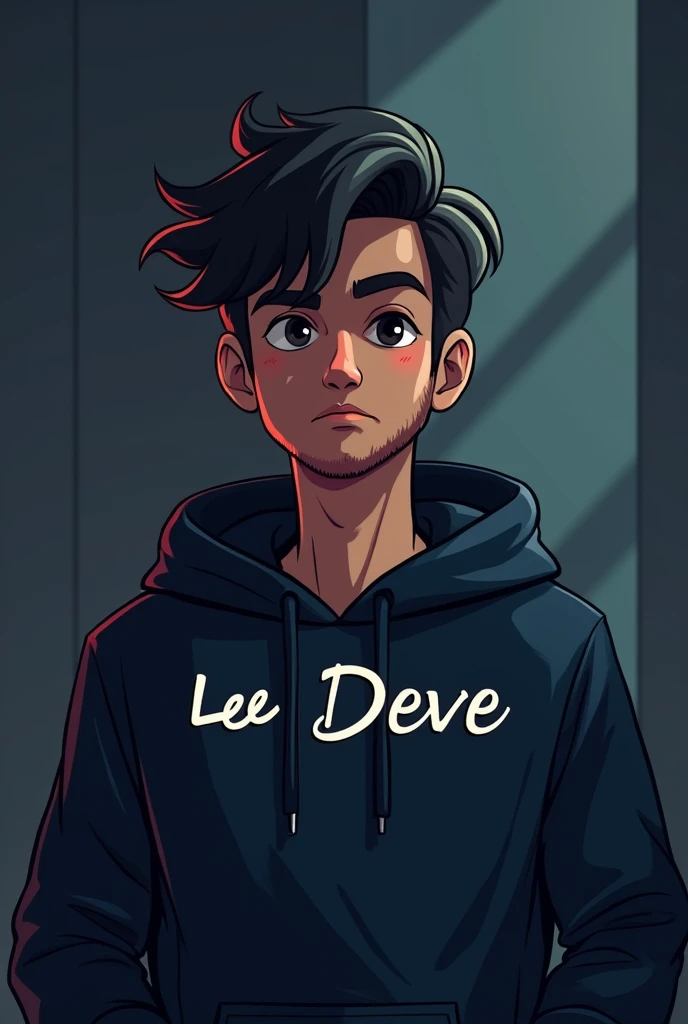 Logo with the name Lee Deve, Indie Unity game creator