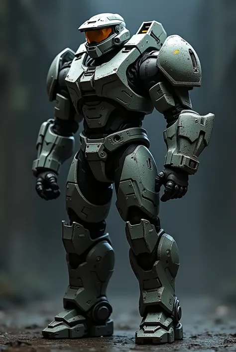 Master Boss with the armor I used in Halo Combat Evolved but more realistic.