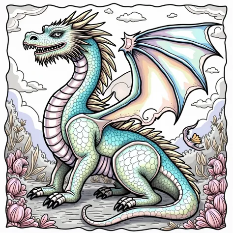 dragon coloring pages