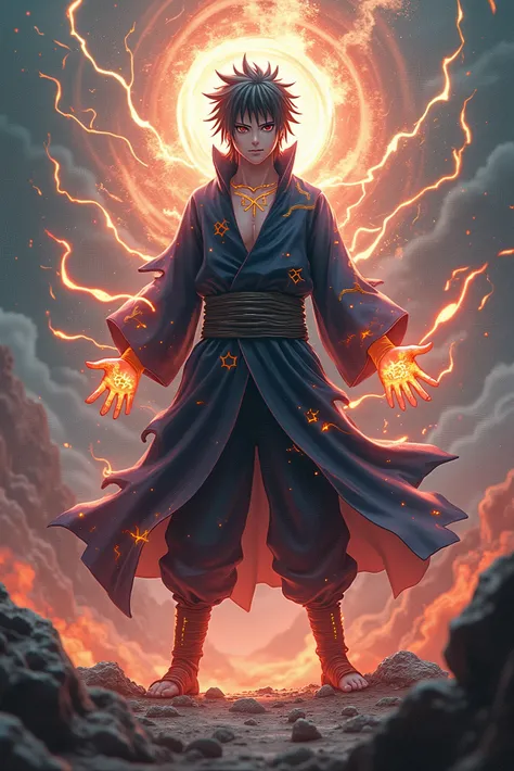 Naruto and Sasuke merging 