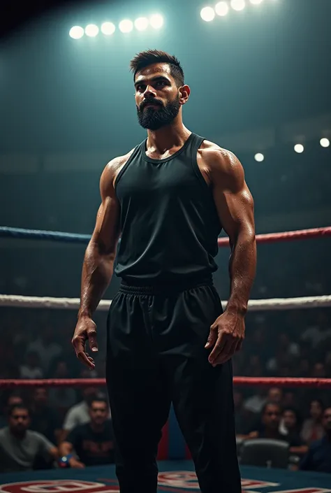 Virat kohli in boxing ring
