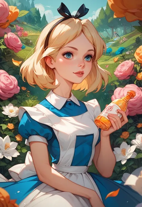 alice,  short hair