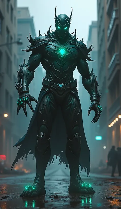 Vision avenger turned into a monster with his costume