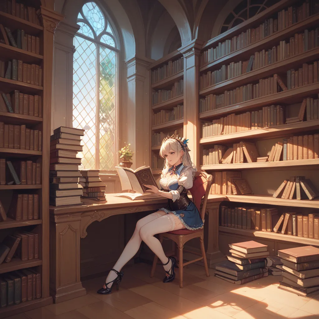 fantasy library