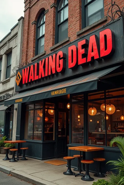 A name for a hamburger restaurant related to The Walking Dead