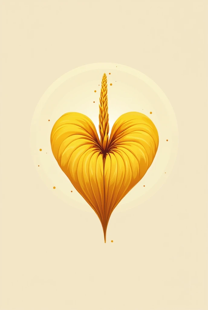 make a logo about BANANA HEART BLOSSOM