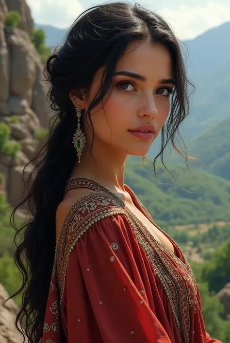 We want to create the most beautiful woman in Afghanistan. Clear appearance, new clothing styles that resemble the natural look of that country.
