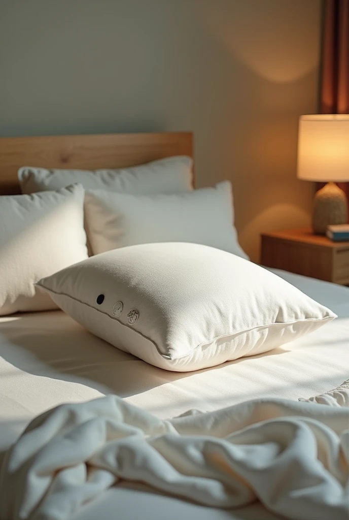 Pillows that can insert a smooth herbal pad into it for a pleasant aroma at bedtime, do not take people away, just a pillow design pillow.