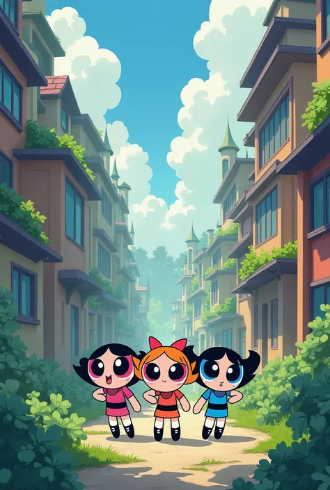 Studio Ghibli: Powerpuff girls 