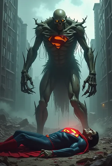 Zombie boss killed superman