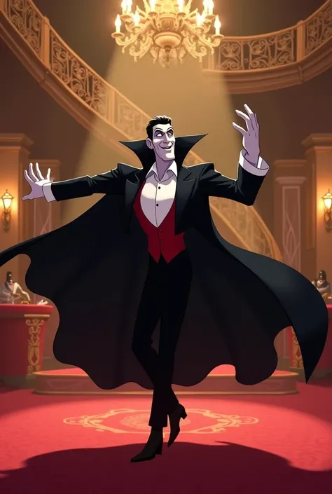 Count Dracula from hotel transylvania dance