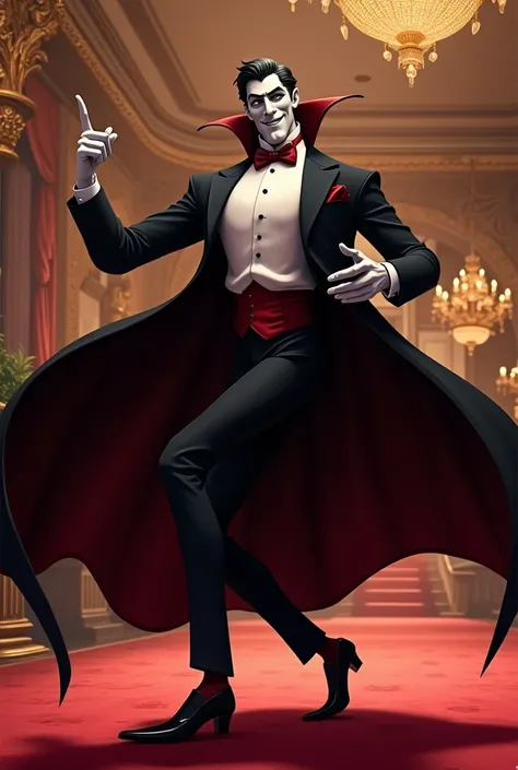 Count Dracula from hotel transylvania dance