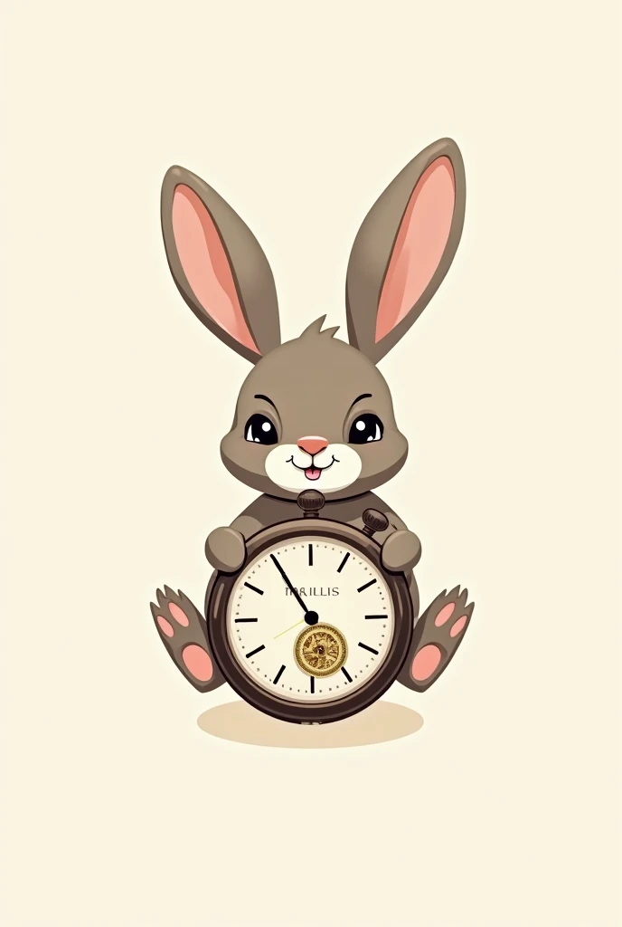  Draw the LOGO for the club with the name AILLIS with a rabbit holding a clock inside indicating the name of the club. ITS A LOGO, SO YOU ONLY NEED 1 TO 2 BASIC LINES.
ENLARGE THE PICTURE