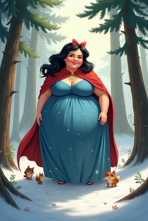 Overweight Snow White