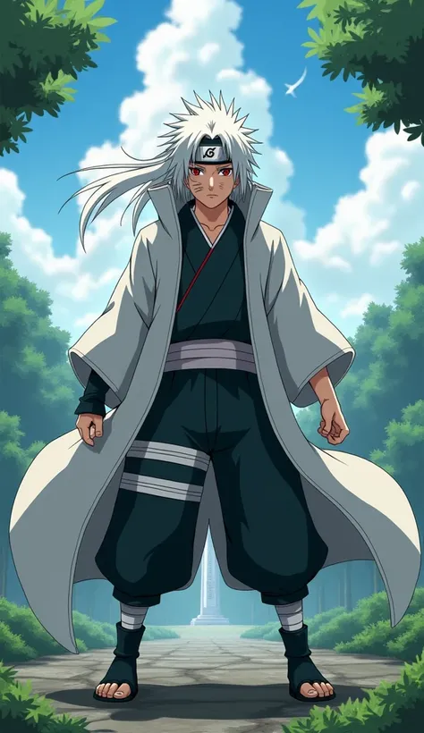 Tobirama
Ninja da Aldeia da Folha 
From the front 
I love the anime Naruto