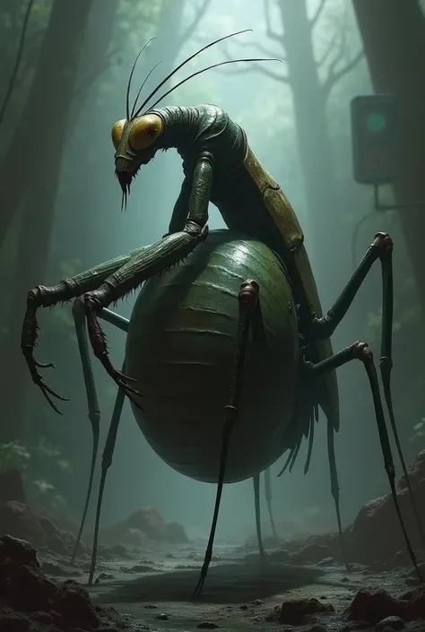 Big mantis ass