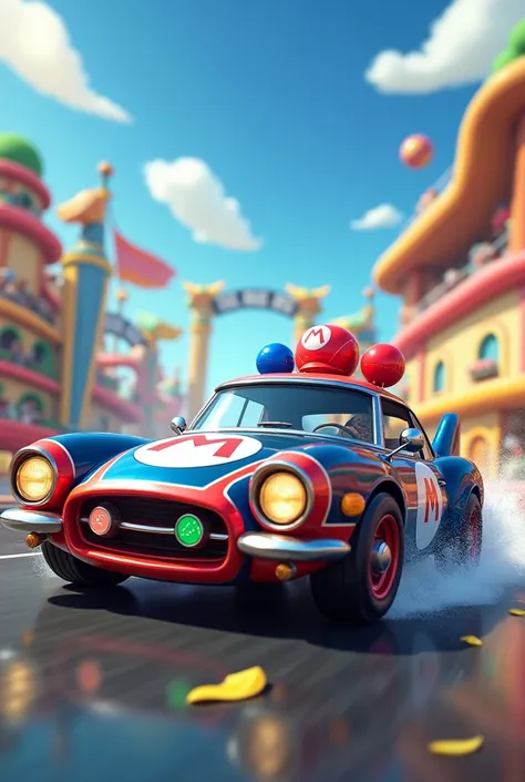 Create Mario Kart police car