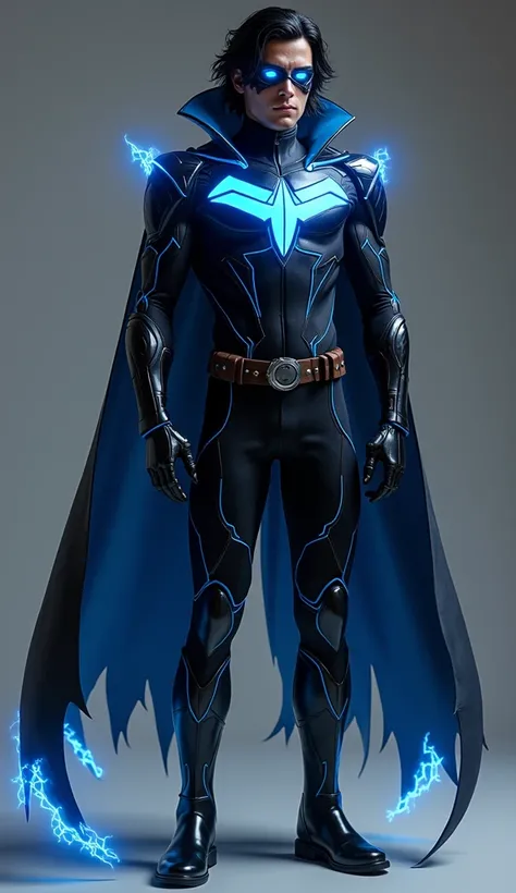  An ultra-realistic version of the Night Wing  (Dick Grayson)  emphasizes its combination of impeccable agility ,  natural charisma and unwavering determination ,  highlighting his evolution from a young apprentice to a complete hero by his own merit .  He...