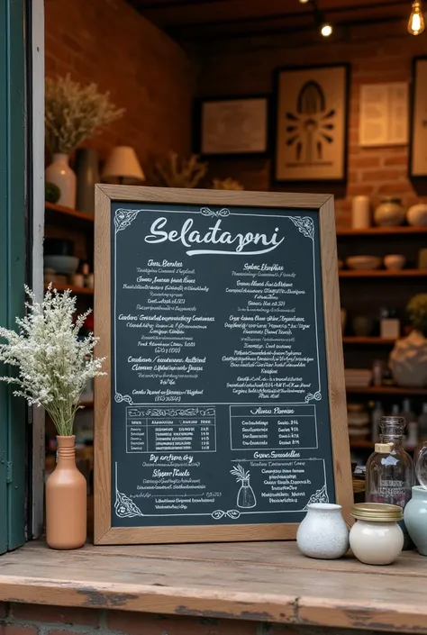 menu a shop 