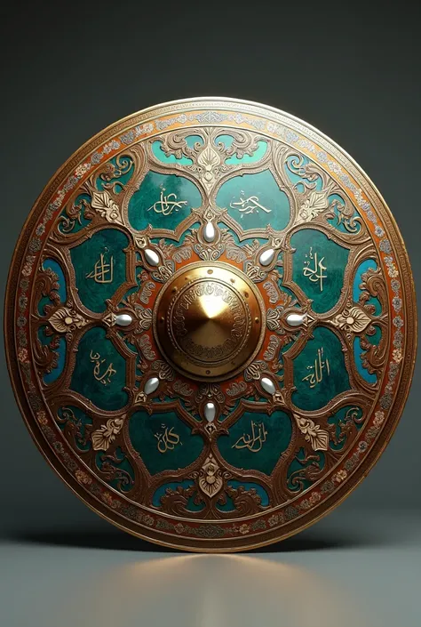 Islamic decorated shield