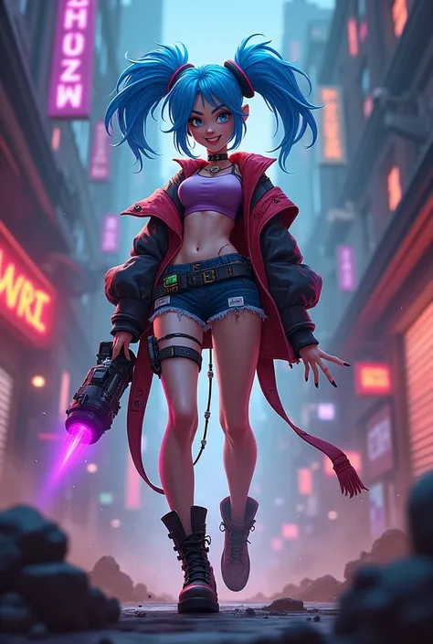 now you can create an image of Jinx