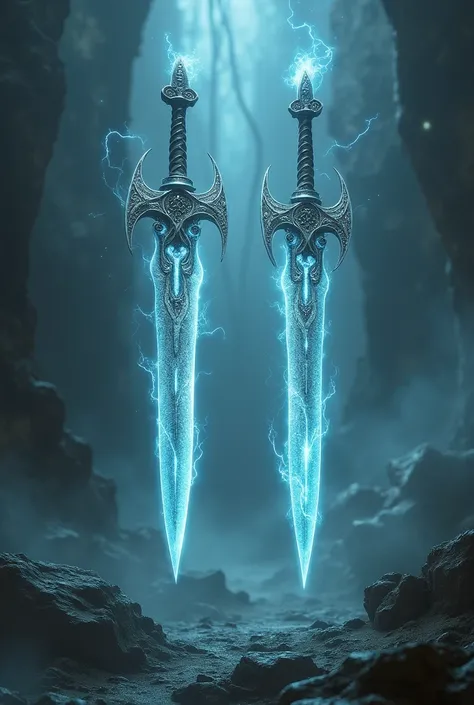 Twin blade without human