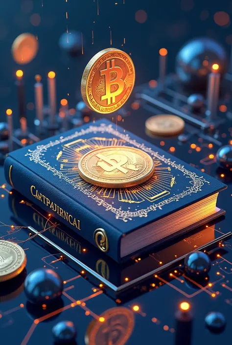 features a book on cryptocurrency 