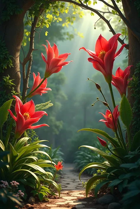 generame un Jardín secreto - 🌿 Flor de Campana Chilena ( Nolana paradoxa ) 🌿  Exotic and enchanting ,  these vibrant red bell-shaped flowers create a stunning and unique visual display
