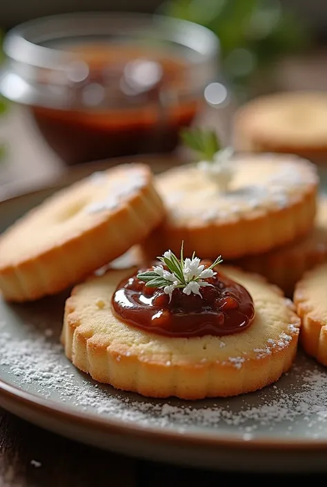 Image of a delicacy spread on cookies