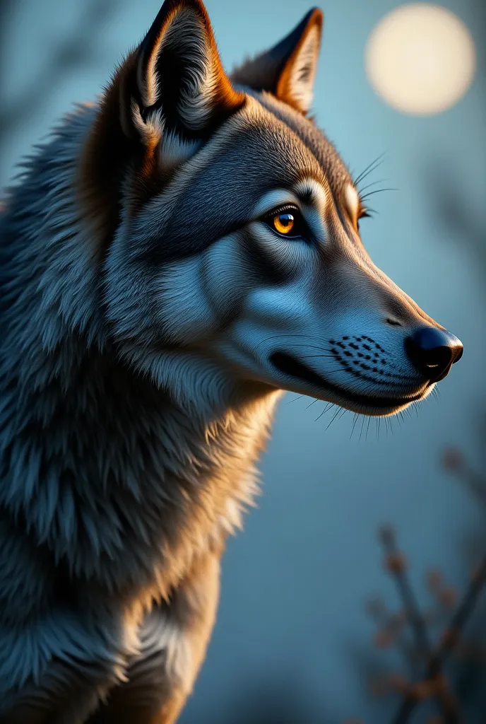 masterpiece,  best quality, ((beautifully detailed wolves)) ( high definition cg unity 8k wallpaper), professional and majestic ...