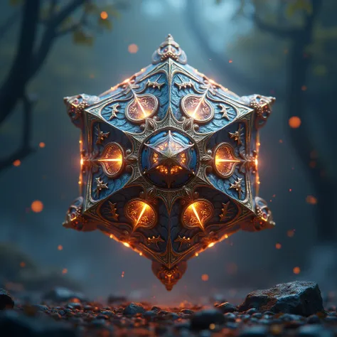 the most ornate magical dodecahedron ever imagined