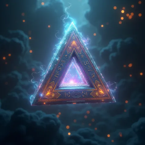 the most ornate magical tetrahedron ever imagined