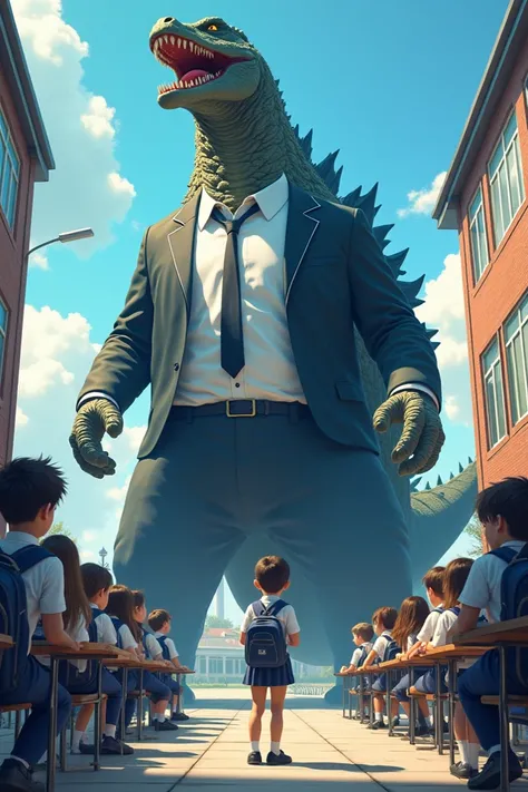 Godzilla student