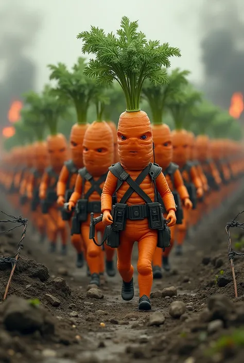 Carrot Army ww1

