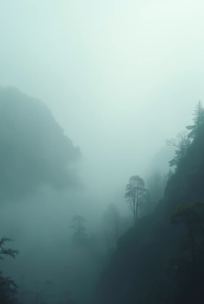 Give me an image of dense haze, well detailed, without people