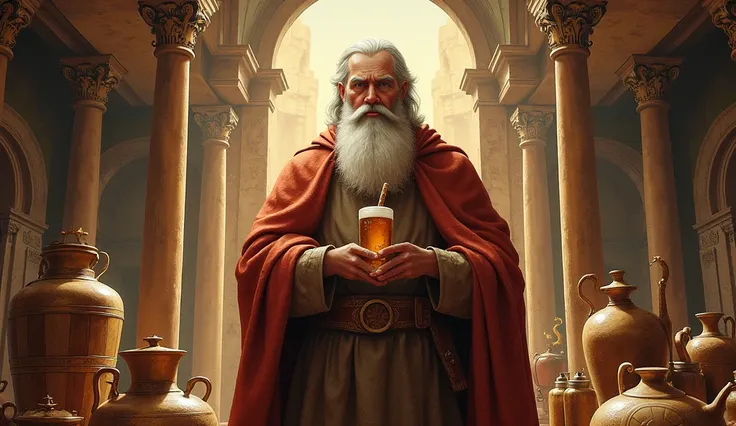 Cover for the video : " The Role of Beer in History".