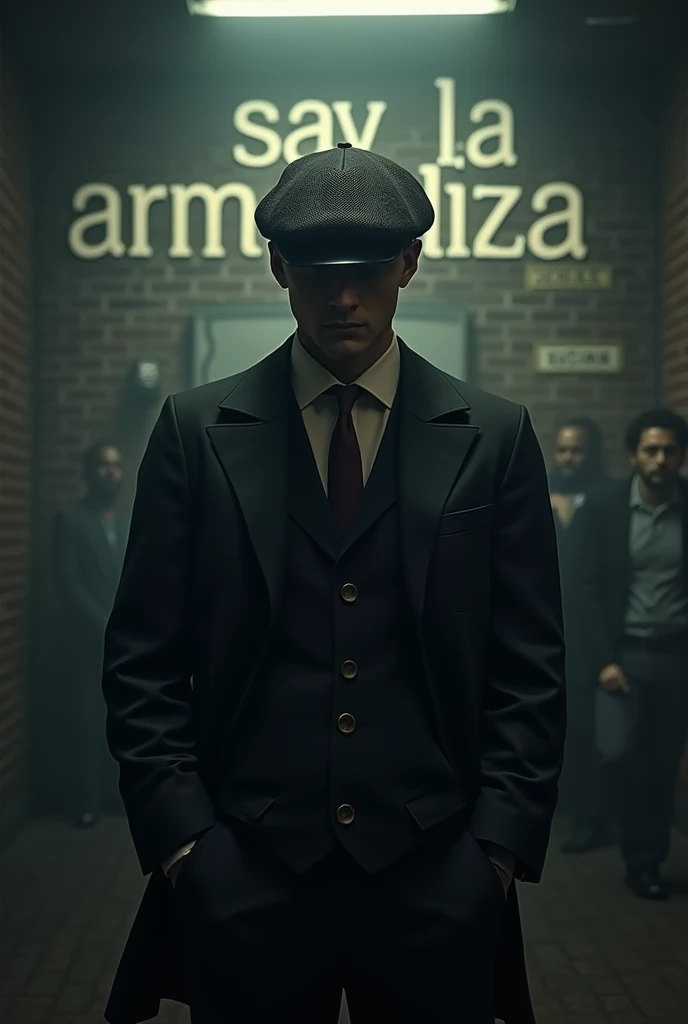 Make a Peaky Blinders ,  with Peaky Blinders lyrics , Say LA ARMANDIZA 