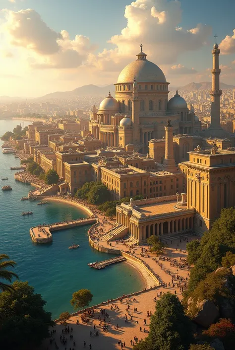 Alexandria, a shining beacon of knowledge, culture, and commerce, stands proudly on the Mediterranean coast. In Assassins Creed Origins, the city is depicted as a cosmopolitan hub where Greek and Egyptian influences merge harmoniously. It is a place of gra...