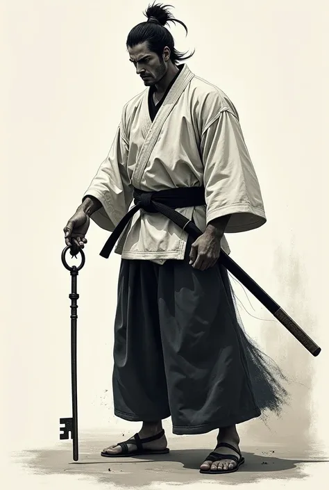 samurai, design,WITH JIU JITSU KIMONO, take the key