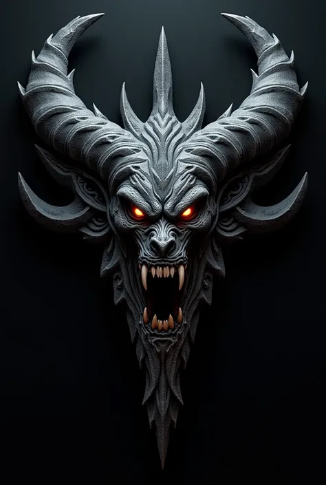 Do you have a demon-like logo in 3D