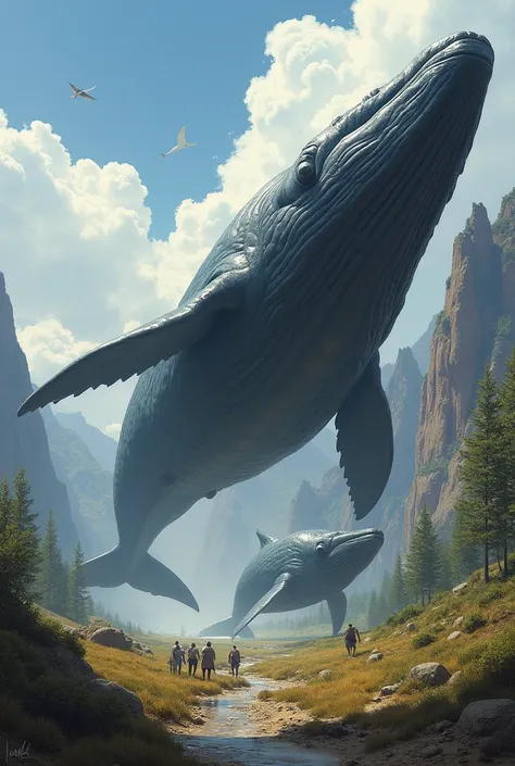 what if whales evolved to live on land and became top predators