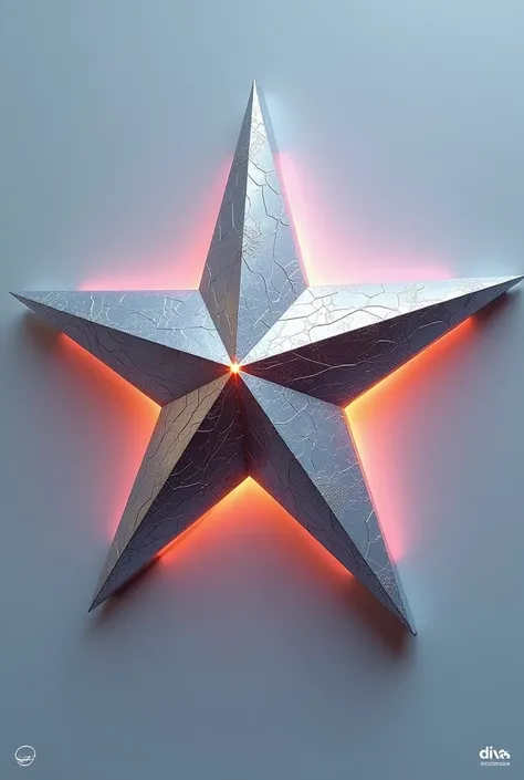  LOGO OF A STAR WITH THE TEXT " PIXARCADE STUDIOS " HYPERREALISTIC 3D  