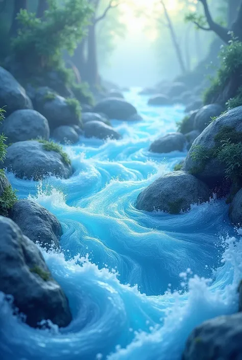 Animated water 