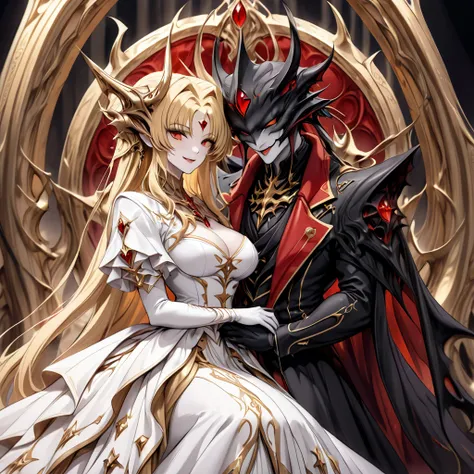 The woman who holds a baby with a lovely demon king and has a strange body and soul, and is bound by a bond of soul love to become a devil who loves the demon king more than anything else is the beautiful demon queen, the devils blonde Fate Testarossa, the...