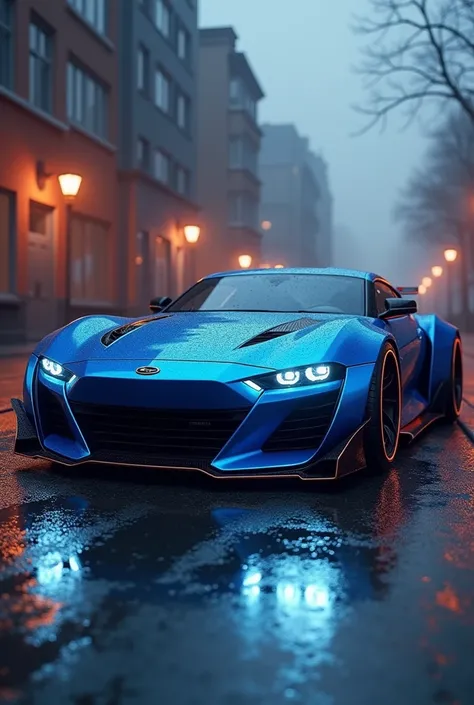 ((Design ​Subaru brz style lamborgini Concept supercar, masterpiece、top-quality、realisitic、ultra-detailliert、hight resolution、Photorealsitic、foco nítido、photographrealistic、Raw photography、lighting like a movie))、High brightness、Noon Wilderness、((Futuristi...