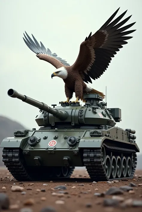 Army tank+eagle 