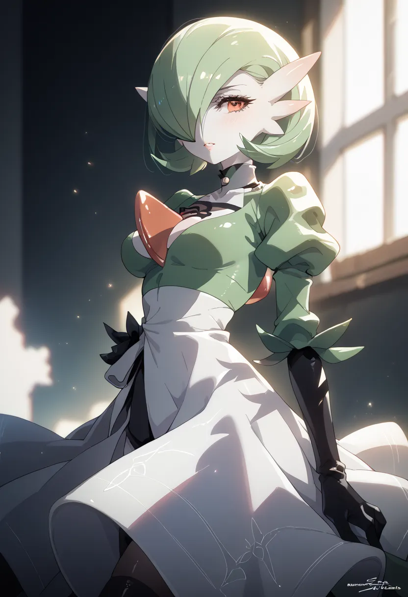 masterpiece, high definition , best quality,8k (gardevoir_ pokemon)